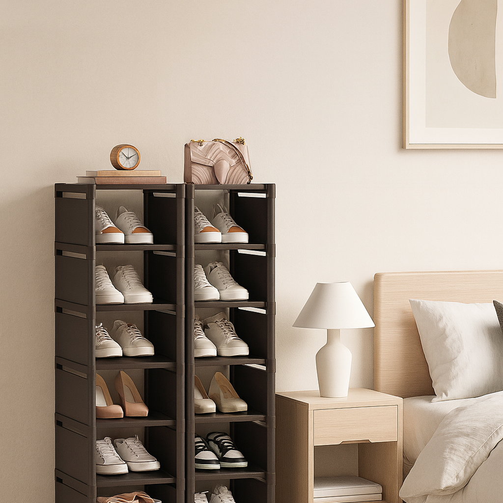 Layered Shoe Rack